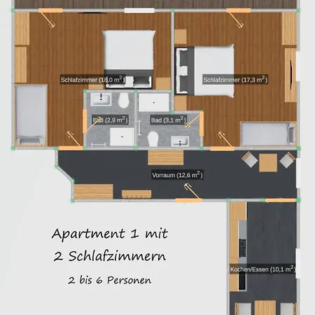 Berghof Steinbock Appartement